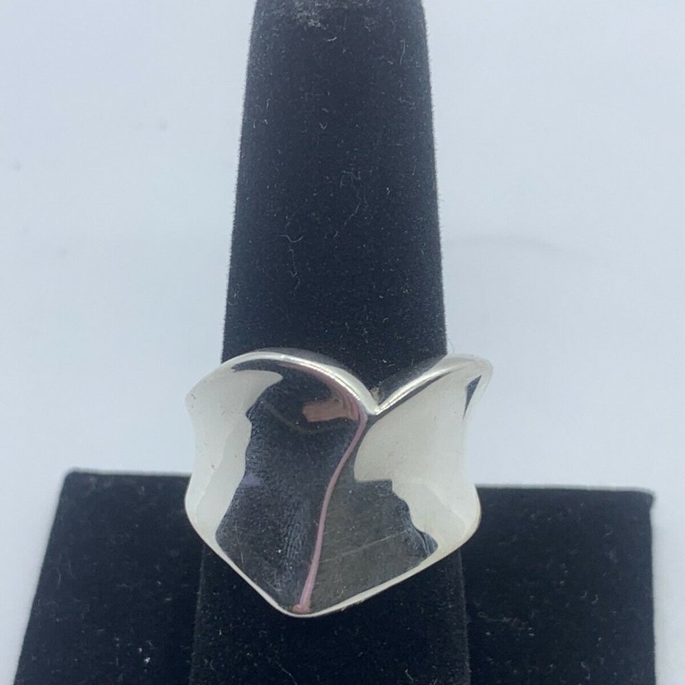 RLM Studios Sterling Silver Forgive Ring Size 7 1/2